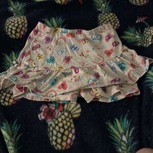 Garanimals Cream Skorts with Playful Ruffles